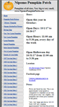 Mobile Screenshot of nipomopumpkinpatch.com